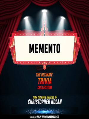 cover image of Memento--The Ultimate Trivia Collection